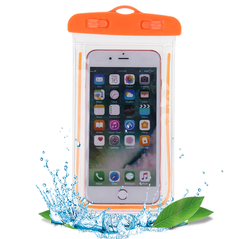 Universal Waterproof Case Swimming Bags Luminous Underwater Pouch Phone Case For Phone Smaller Than 5.5 Inch ► Photo 1/6