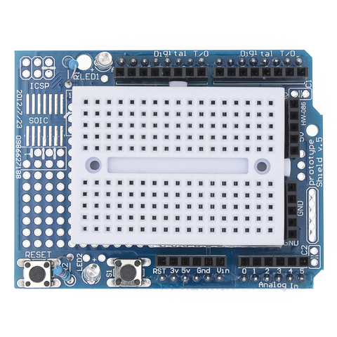 Smart Electronics UNO Proto Shield prototype expansion board with SYB-170 mini breadboard based For  UNO ProtoShield DIY ► Photo 1/6