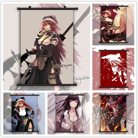 Overlord Anime Wall Art Home Decoration Scroll Poster