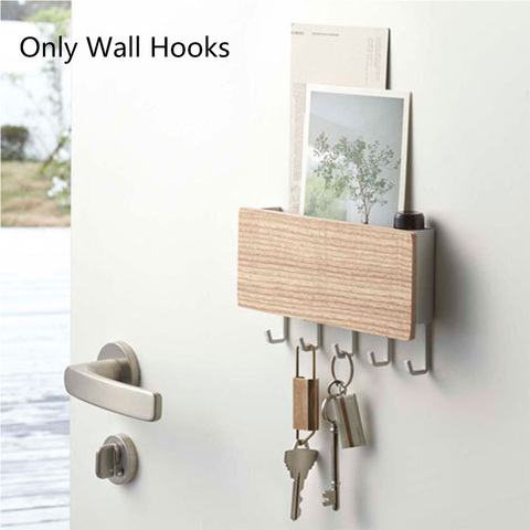 Space Saving Home Wall Hook Storage Rack Vintage Key Wooden Hanger Hallway Home Decorative  Bedroom Door Vintage Hooks ► Photo 1/6