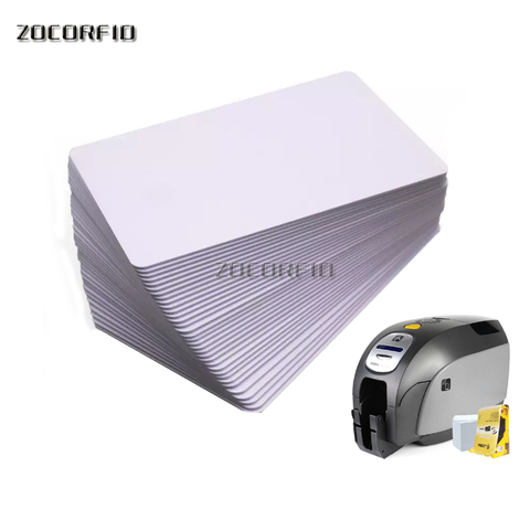 10pcs White inkjet printable blank pvc card for membership card club card ID card printed by Epson or Canon inkjet printers CR80 ► Photo 1/6