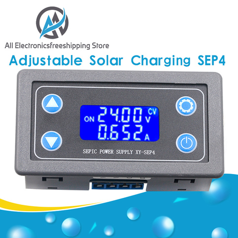 Adjustable Automatic Voltage-Up and Voltage-Down Power Supply Module Constant Voltage and Current Liquid Crystal Solar Charging ► Photo 1/6