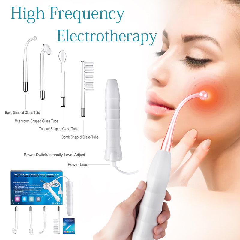 Electrotherapy Machine LED High Frequency Portable Electrode Skin