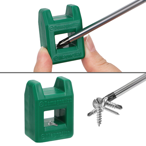 Mini 2 in 1 Screwdriver Tool Porcelain Demagnetizer Magnetizer Degausser Powerful Quickly Porcelain Demagnetization Filling ► Photo 1/6