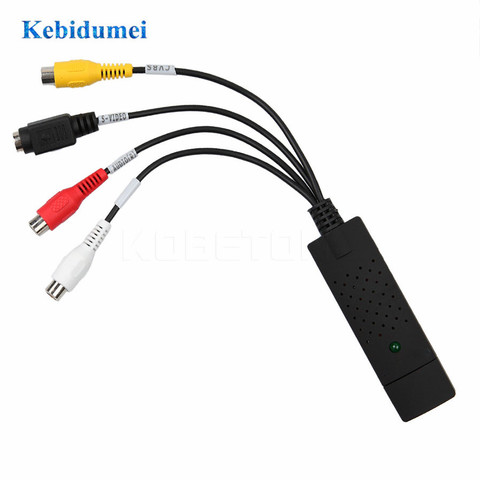 USB 2.0 Easy to Cap Capture 4 Channel Video TV DVD VHS Audio Capture Adapter Card TV Video DVR Capture Adapter Easier Cap ► Photo 1/6