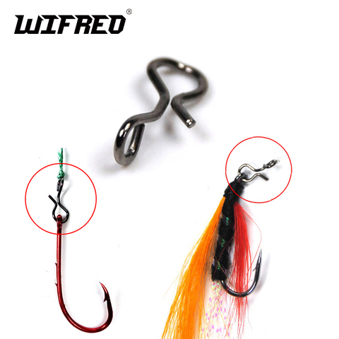 25PCS Black Color Fly Fishing Snap Quick Change for Hook & Lures High Carbon Steel Fishing Accessories ► Photo 1/6