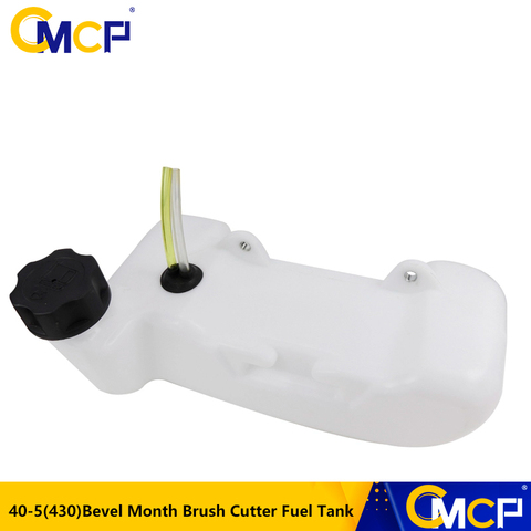 1pc 40-5 43CC Bevel Mouth Brush Cutter Fuel Tank Assy Fit For Lawn Mower Parts Universal Grass Trimmer Plastic Fuel Tank ► Photo 1/6