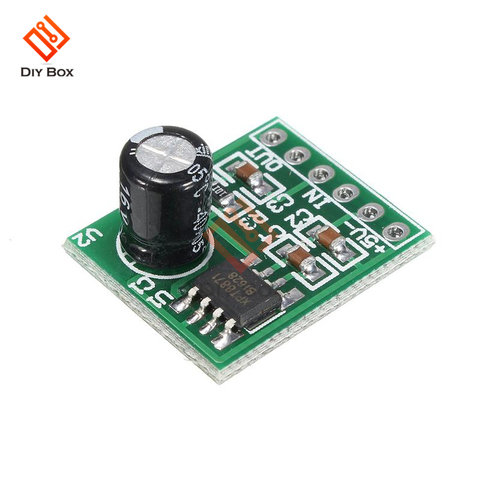 Mini XH-M125 Mono Amplifier Board module XPT8871 DC 5V 5W Audio Spectrum Speaker Sound Board amplificador DIY Kit volume control ► Photo 1/6