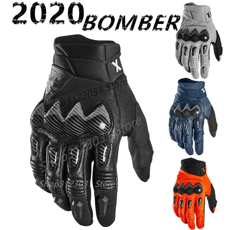 Fox Racing Mens Black Bomber Dirt Bike Gloves MX ATV 2020
