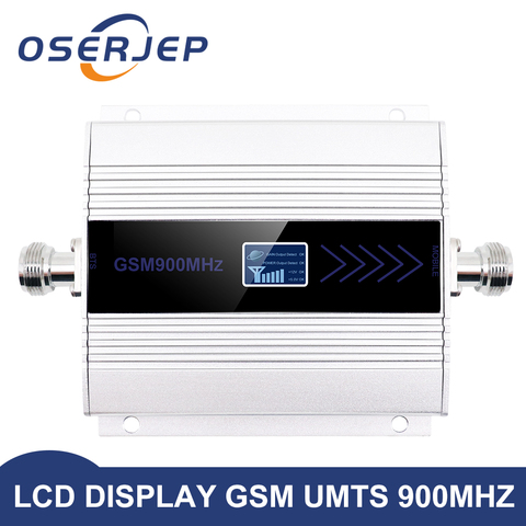 Gsm Repeater 900MHz 2g Repeater LCD Display Mini GSM900MHZ Mobile Signal Booster GSM 900 MHz Repeater Cell Phone Amplifier ► Photo 1/6