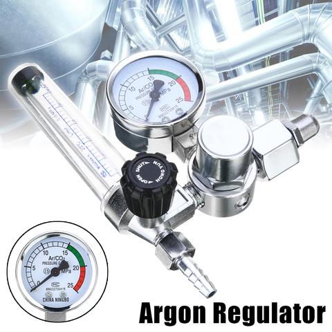 0-25Mpa Argon Regulator CO2 Mig Tig Flow Meter Gas Regulator Flowmeter Welding Weld Gauge Argon Regulator Pressure Reducer ► Photo 1/6