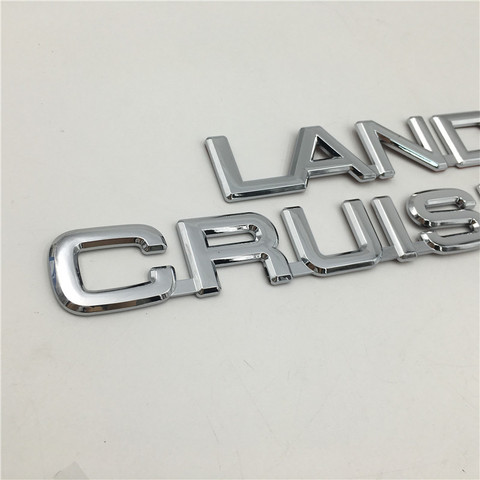 For Toyota Land Cruiser Prado Rear Trunk Boot Emblem Hatchback Badge Logo Car Ornament ► Photo 1/6