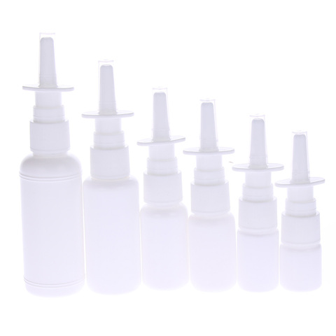 1pcs Empty Plastic Nasal Pump Spray Bottle Mist Nose Mini Empty Refillable Bottle 5/10/15/20/30/50ml new ► Photo 1/6