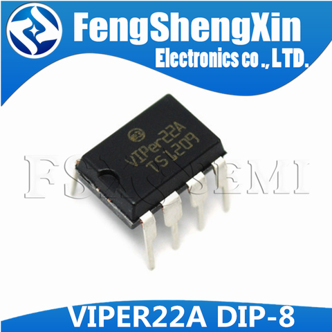 5pcs/lot  VIPER22A VIPer22 Low Power OFF-Line SMPS Primary Switcher IC DIP-8 ► Photo 1/3