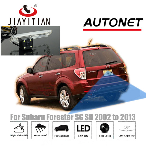 JIAYITIAN Rear View camera For Subaru Forester SG5 SH 2003 2004 2005 2006 2009 2002 to 2013 HD CCD backup Parking Reverse Camera ► Photo 1/6