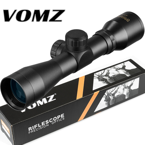 4X32 Optics Rifle Cross Dot Sight Hunting Weapon Riflescope Airsoft Gun Rifle Scope Sight for Shooting AK 47 ► Photo 1/6