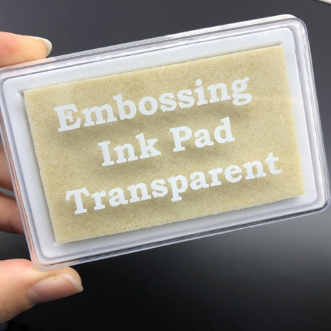 Embossing Ink Pad Transparent Stamp Inkpad for DIY Planner Scrapbook Card Making ► Photo 1/6