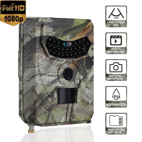 PR100 Hunting Camera Photo Trap 12MP Wildlife Trail Night Vision Trail Thermal Imager Video Cameras for Hunting Scouting Game ► Photo 1/6