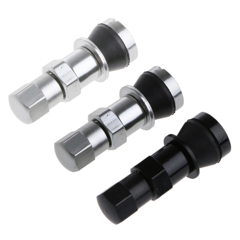 4Pcs Aluminum Car Tubeless Wheel Tire Valve Stem Rim Bolt-in W/Dust Cap ► Photo 1/6