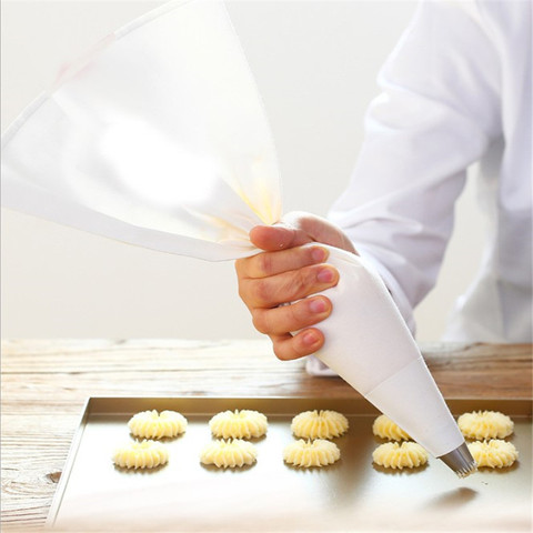 6 sizes 100% Cotton Reusable Cream Pastry Icing Bag Baking Cooking Cake Tools Piping Bag Kitchen Accessories Eco-Friendly ► Photo 1/6