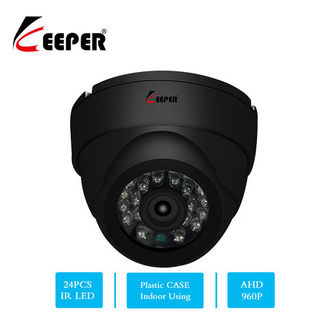 Keeepr 1.3MP HD AHD camera Surveillance Infrared Camera 960P AHD CCTV Camera Security indoor dome Cameras ► Photo 1/6