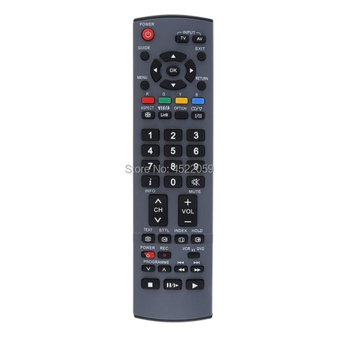 REPLACEMENT REMOTE CONTROL FOR PANASONIC TV VIERA EUR7651120 EUR71110 EUR76280030 EUR7651110 EUR7651030A ► Photo 1/5