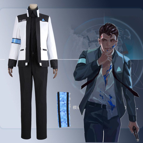Detroit Become Human Connor Jacket Cosplay Costume for Sale
