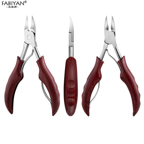 Nail Art Cuticle Clipper Scissors Manicure Pedicure Dead Skin Romover Nipper Tool Stainless Steel Pliers Fingernail Toenail ► Photo 1/6