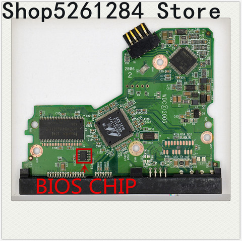 HDD PCB logic board / Board Number : 2060-701335-005 REV A , 2060 701335 005 , 2061-701335-B00 , WD800BD WD1600JS 80G ,160G ► Photo 1/3
