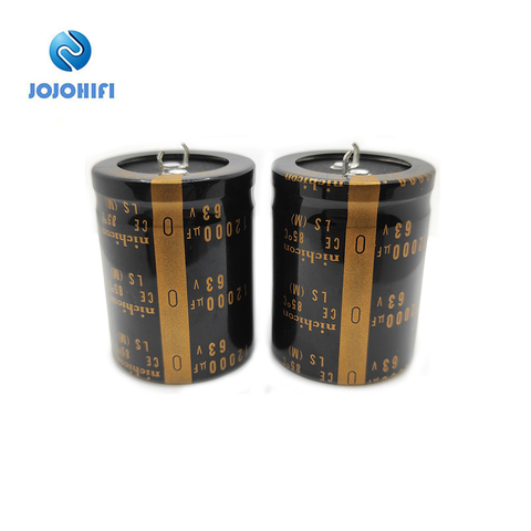 1pcs/2pcs/3pcs/4pcs/5pcs Nichicon 12000UF 63V 35 * 45mm Pitch 10mm Audio Fever HIFI Audio Amplifier Filter Capacitor ► Photo 1/6