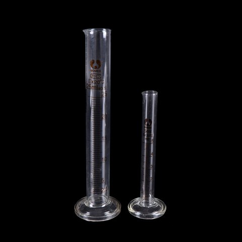 10ML Laboratory Cylinder Graduated CylinderChemistry Laboratory Measure Glass Measuring ► Photo 1/6