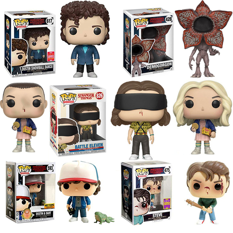 Schots Percentage Aanbod FUNKO POP Stranger Things Steve Dustin Dart Eleven Demogorgon Vinyl Action  Figure Collection Toys for Children Christmas Gift - Price history & Review  | AliExpress Seller - pj masks toy Store | Alitools.io