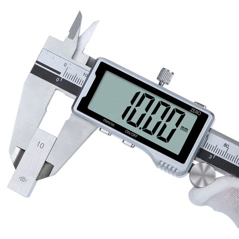 Electronic Digital Caliper HD Full Screen Full Metal 0-150/200/300mm Stainless Steel Vernier Caliper precise measurement tool ► Photo 1/6