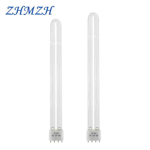 2G11 Ultraviolet Disinfection Lamp Tube 253.7nm High Ozone UVC Quartz Sterilizer Lamp Tube For the 38W Remote Control UV Lamp ► Photo 1/6