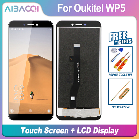 New Original 5.5 inch Touch Screen+1440x720 LCD Display Assembly Replacement For Oukitel WP5/WP5 Pro Android 9.0 ► Photo 1/3