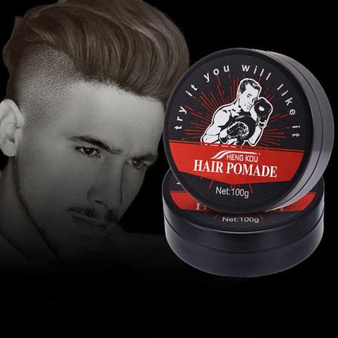 Hair Wax Clay Strong Style Restoring Pomade Hair Styling Wax for Men Daily  Use Slicked Oil Mud Gel Eco Styler Barber Products - Price history & Review  | AliExpress Seller - Momopolly