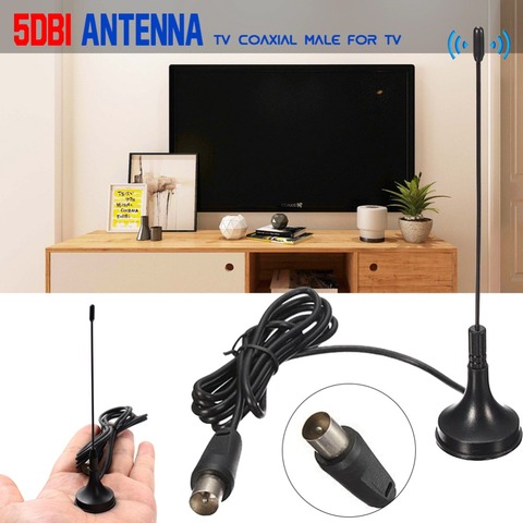 50 Miles Range Indoor Digital DVB-T TV Antenna Freeview HDTV Antenna Aerial  Booster For DVB-T Antena TV HDTV Box Cable - AliExpress