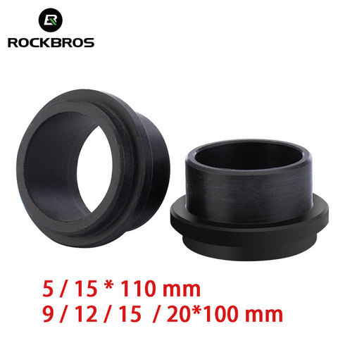 ROCKBROS 1pair 9mm 12mm 15mm 20mm Hub Adapters for Bicycle Roof-Top Car Rack Hub Convertors Bike Carrier Quick Installation ► Photo 1/6