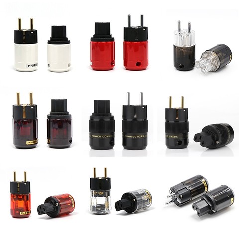 High Quality Schuko P079 P320 P077 P078 p330 p046 p004 P029 P004T EU Power Plug ac power cord plugs ► Photo 1/6