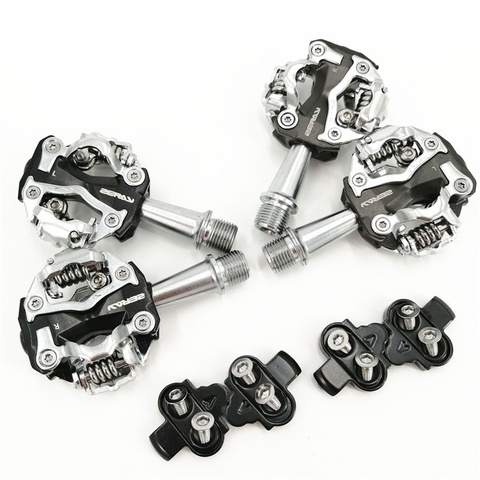 ZERAY ZP108S Bicycle Pedals MTB Mountain Bike Self Locking Pedal With Cycling Cleats Compatible shimanospd pd22 ► Photo 1/6