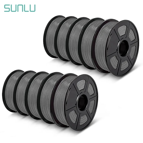 SUNLU 10rolls/set 1.75 PLA 3d Filament For 3D Printer Plastic PLA 3d Printing Filament Dimeneison Accuracy +/-0.02mm ► Photo 1/6