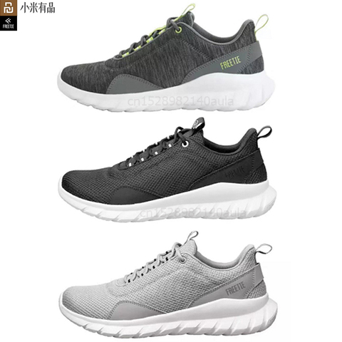Youpin FREETIE Sports Shoes Lightweight Ventilate Elastic Knitting Shoes Breathable Refreshing City Running Sneaker For Man ► Photo 1/6