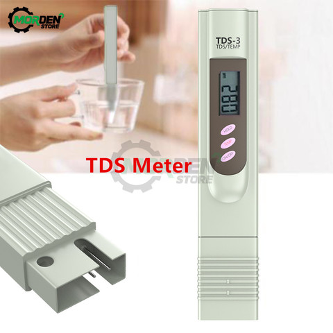 Portable Pen Digital TDS Meter Temperature Tester Water meter Filter Measuing Water Quality Purity Tester Water Meter ► Photo 1/6