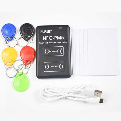 NEW PM5 IC/ID Duplicator 13.56MHZ RFID Reader NFC Full Writer Decoding Function Card Copier ► Photo 1/6