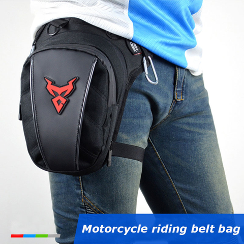 2022 New Multi-Function Motorcycle Drop Leg side Bag Waterproof Motorcycle Bag Outdoor Casual Waist Bag Motorcycle Motorbike ► Photo 1/6