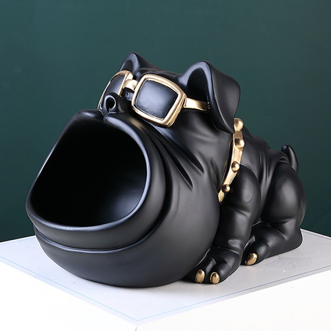 Home Room Decor,3D Figurine Miniature,Cool Dog Statue,Sculpture,Table Decoration,Desk Sundries Storage Box,Decorative Coin Bank ► Photo 1/6