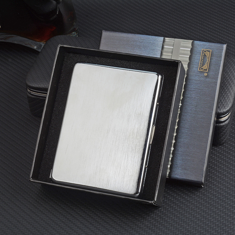 Ultrathin Copper Cigarette Case Slim Metal Cigarette Holder Box for 9-10pcs  100mm Long Cigarette ► Photo 1/1