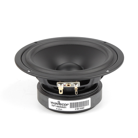 HF-020 Wavecor HiFi Speakers 5.75 Inch Paper Cone Mid Woofer speaker driver unit WF146WA01/ 4 ohm 90dB ► Photo 1/5