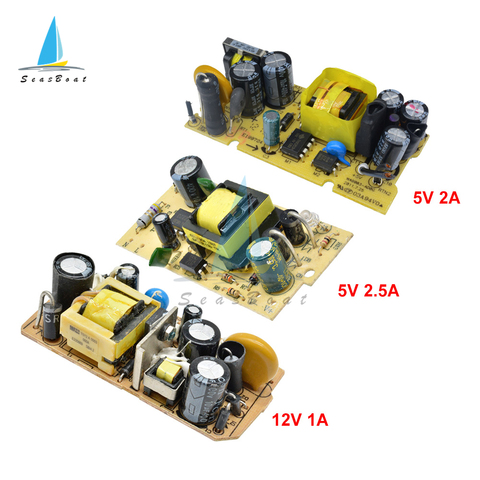 AC-DC 5V 2A/2.5A 12V 1A Switching Power Supply Module Bare Circuit 220V to 5V 12V Board for Replace/Repair ► Photo 1/6