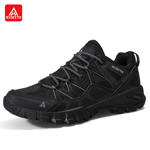 Humtto 2022 New Arrival Hiking Shoes Wear-resistant Outdoor Sport Men Shoes Lace-Up Mens Climbing Trekking Sneakers Summer ► Photo 1/6